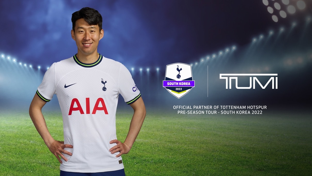 TUMI partners with Tottenham Hotspur for the club’s pre-season tour to Korea
